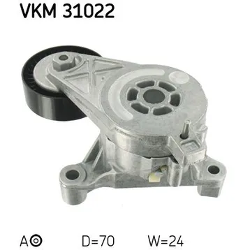 Ролик натяжной ремня поликлинового SKF VKM31022