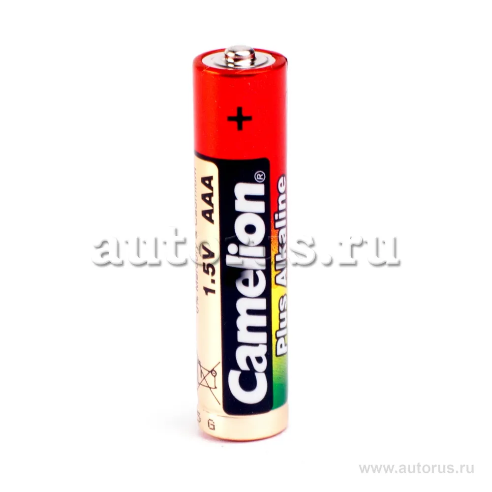Батарейка алкалиновая Camelion Plus Alkaline AAA 1,5V (1 шт) LR03-BP21