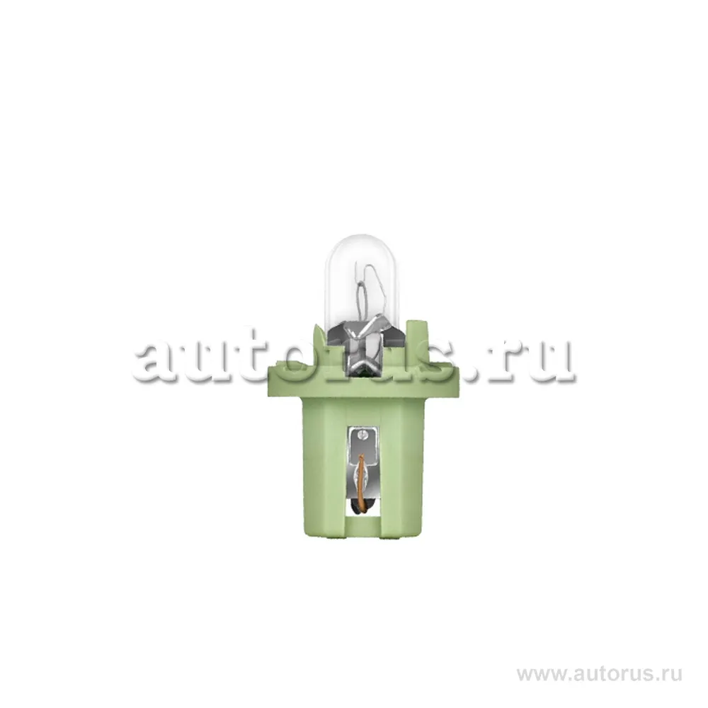 Лампа 12V Bax8,5d 2W NARVA Green 1 шт. картон 17052