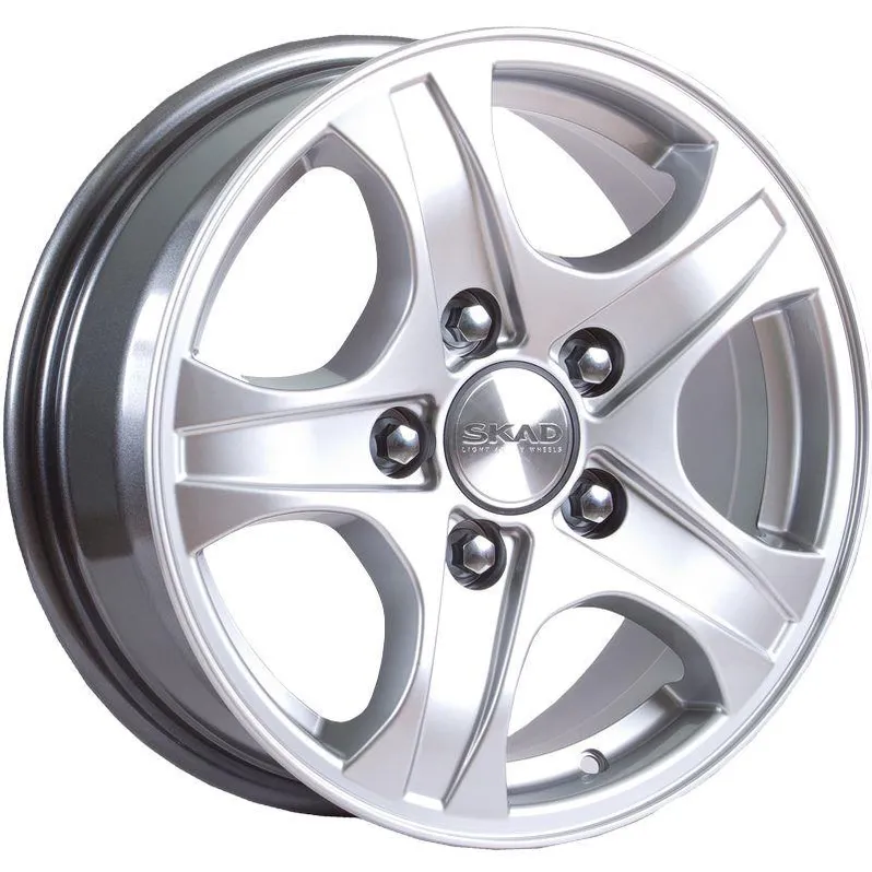 Диск литой R16 6.5J 5x139.7/98.5 ET43 СКАД Калипсо селена 0740108