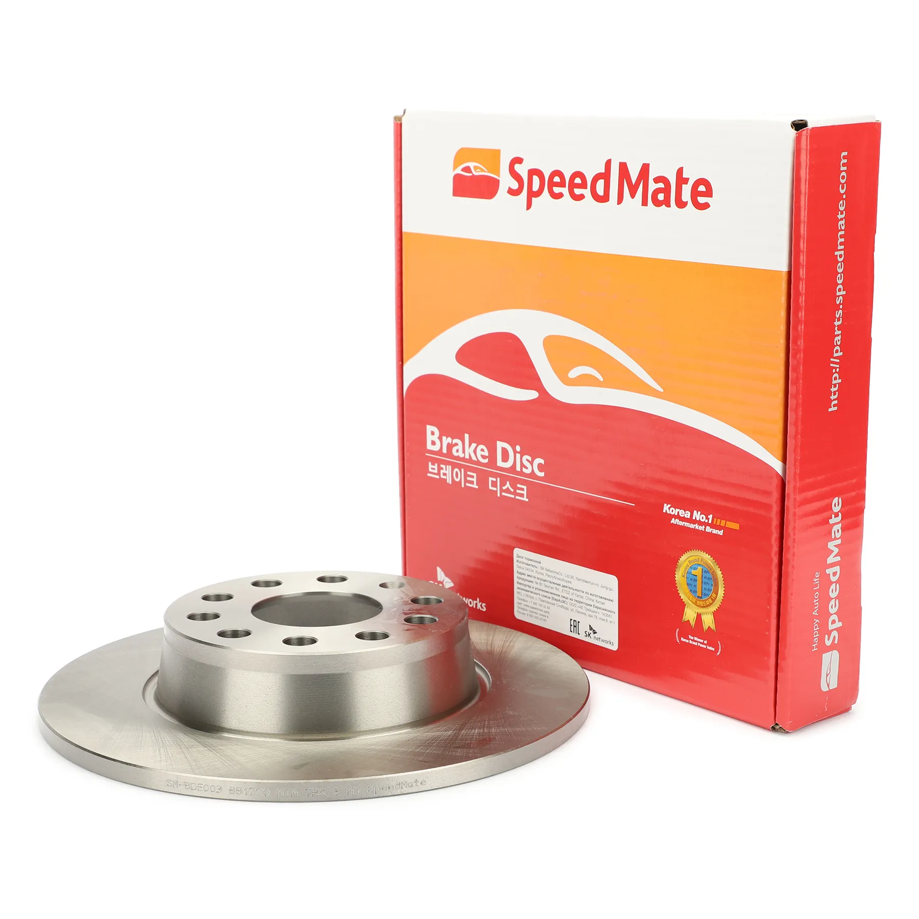Диск тормозной задний (272 MM) SKODA (OCTAVIA II 1Z3,OCTAVIA II 1Z5) (2004-),OCTAVIA III 5E3,OCTAVIA III 5 SPEEDMATE SM-BDE003