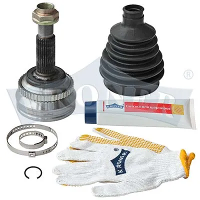 Шрус TOYOTA Corolla 1.4,1.6[VVT-i] (02-), Corolla Verso 1.4,1.6[VVT-i] KRONER K101169