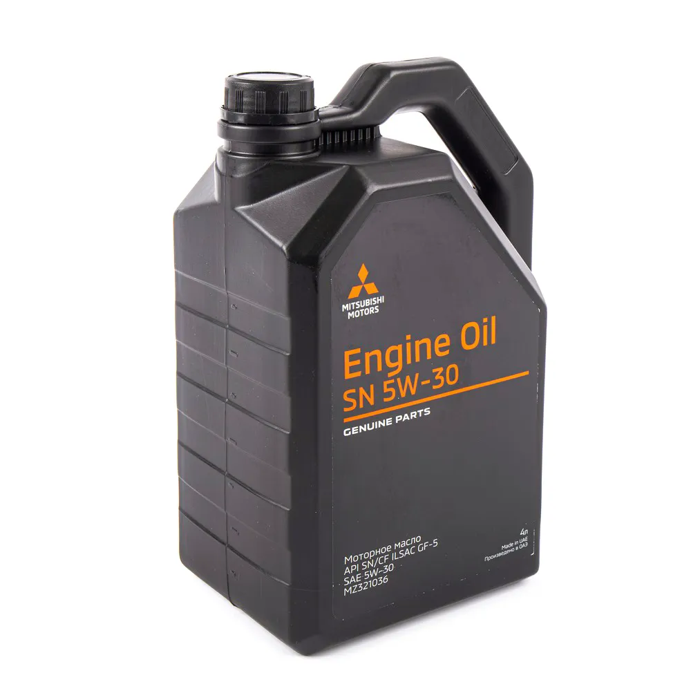 Масло моторное MITSUBISHI Engine Oil 5W-30 синтетическое 4 л MZ321036