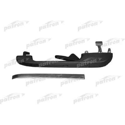 Ручка двери задняя левая AUDI: 80/90/100 78-86 PATRON P200008L