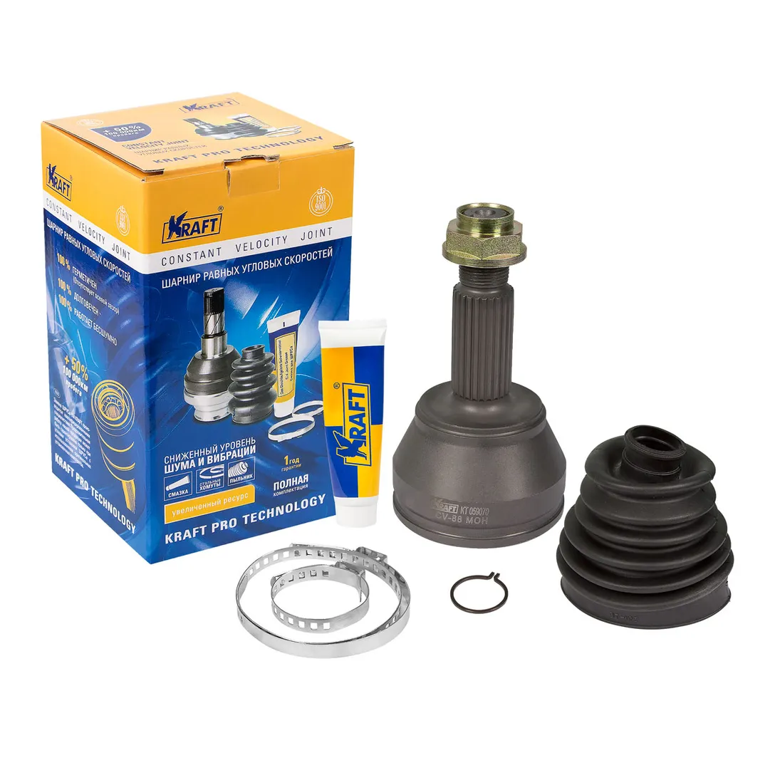 ШРУС наружный Ford Fiesta (95-) 1.2/1.3/1.4 OBERKRAFT KRAFT KT059070