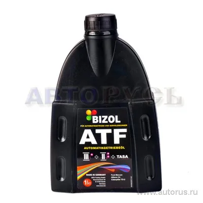 Масло трансмиссионное Bizol ATF III минеральное желтый 1 л 7110