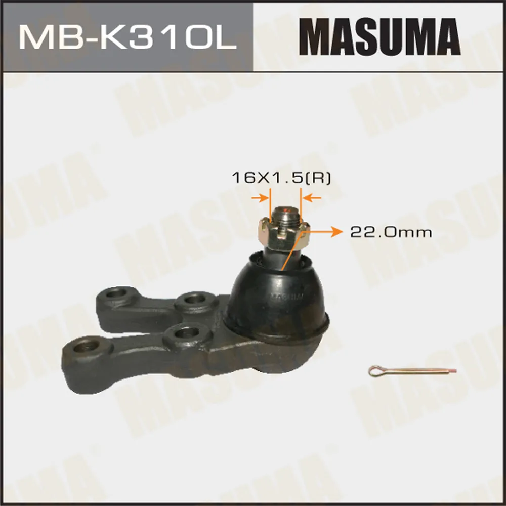 Опора шаровая MASUMA MB-K310L