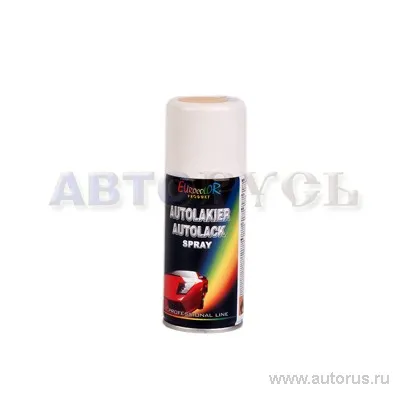 Краска спрей Eurocolor 1035 Желтая, 150 мг