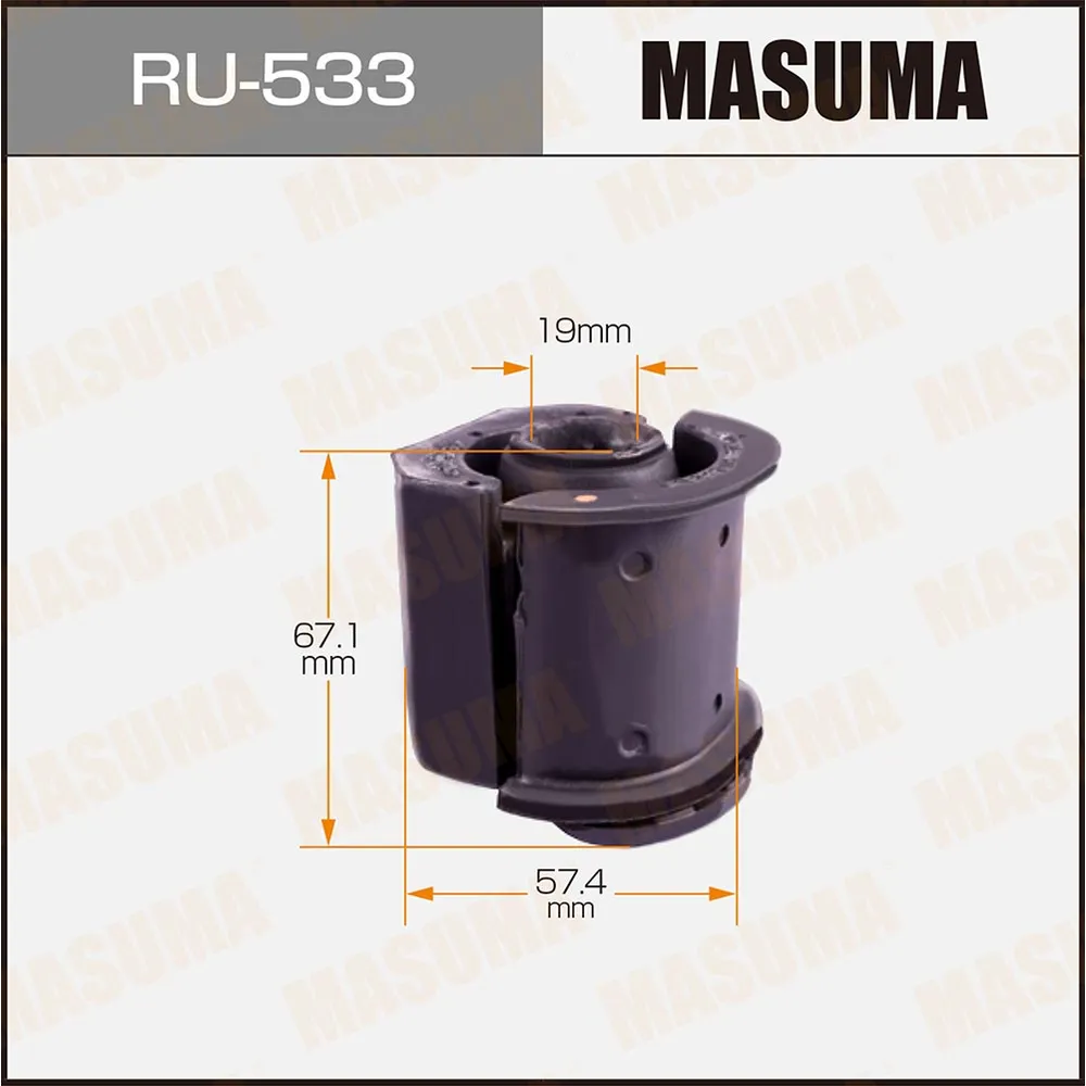 Втулка рычага управления MASUMA ru533
