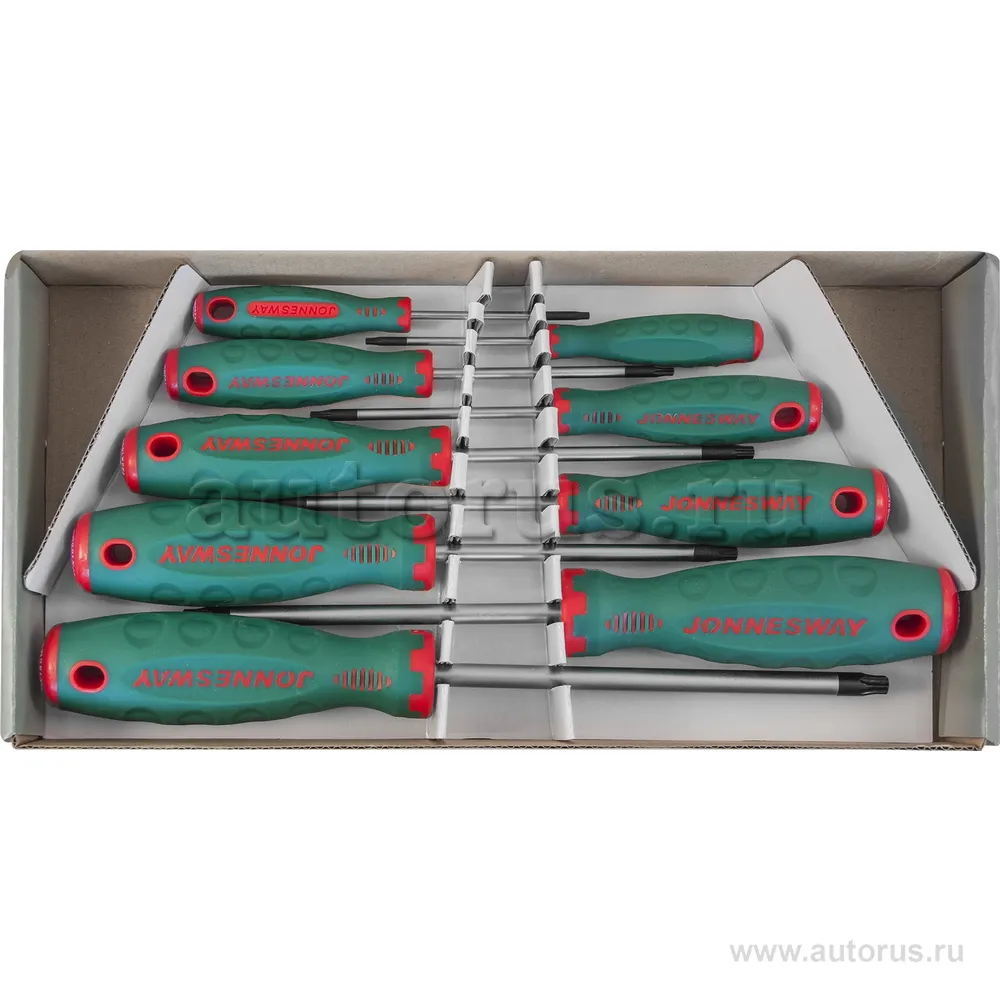 Набор отверток TORX T8-T40 9пр. ANTI SLIP JONNESWAY D71T109S