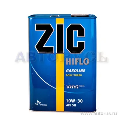 Масло моторное ZIC HIFLO SF/CC 10W-30 минеральное 4 л 163120