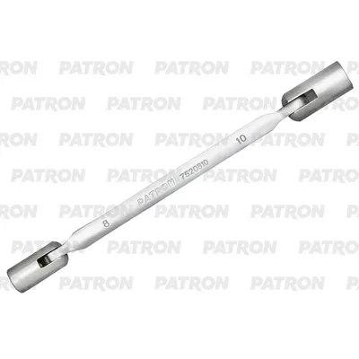 Ключ торцевой шарнирный 8х10 мм PATRON P-7520810