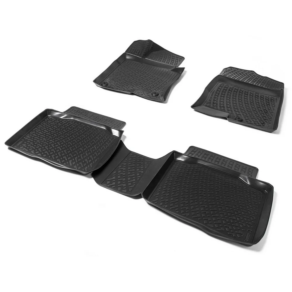 Коврики салона Hyundai Sonata черный полиуретан 4 части AutoFlex 99028005001