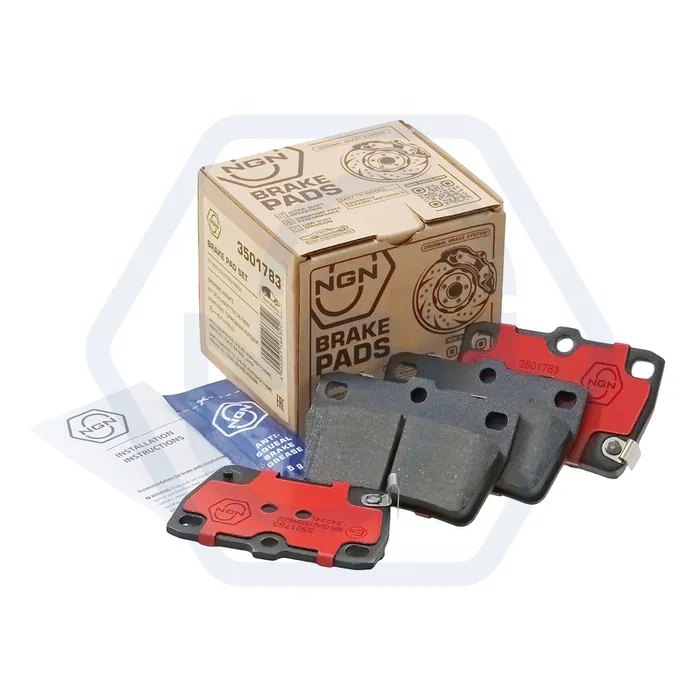 Колодки тормозные керамические, задние TOYOTA RAV 4 II 01>, CHERY Tiggo 05> / Tiggo 3 14> NGN 3501783