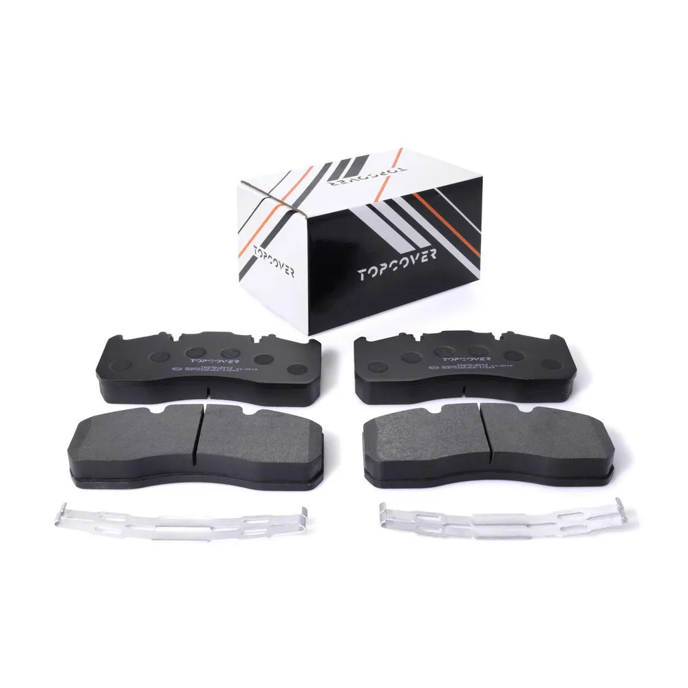 Колодки тормозные передние к-кт TOPCOVER T02985003