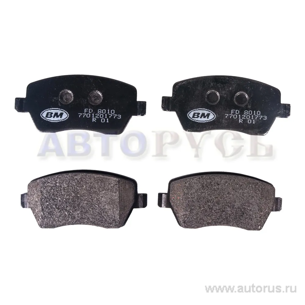 Колодки тормозные дисковые передние для RENAULT LADA LARGUS, LADA VESTA, DUSTER, NOTE, ALM BM FD 8010