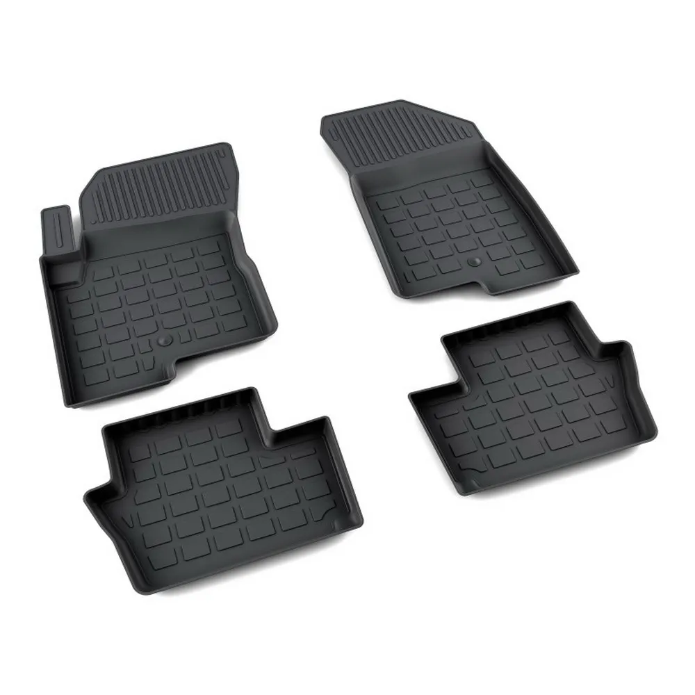 Коврики салона полиуретан черный Jeep Compass 2006- АГАТЭК A.003.10202.PL