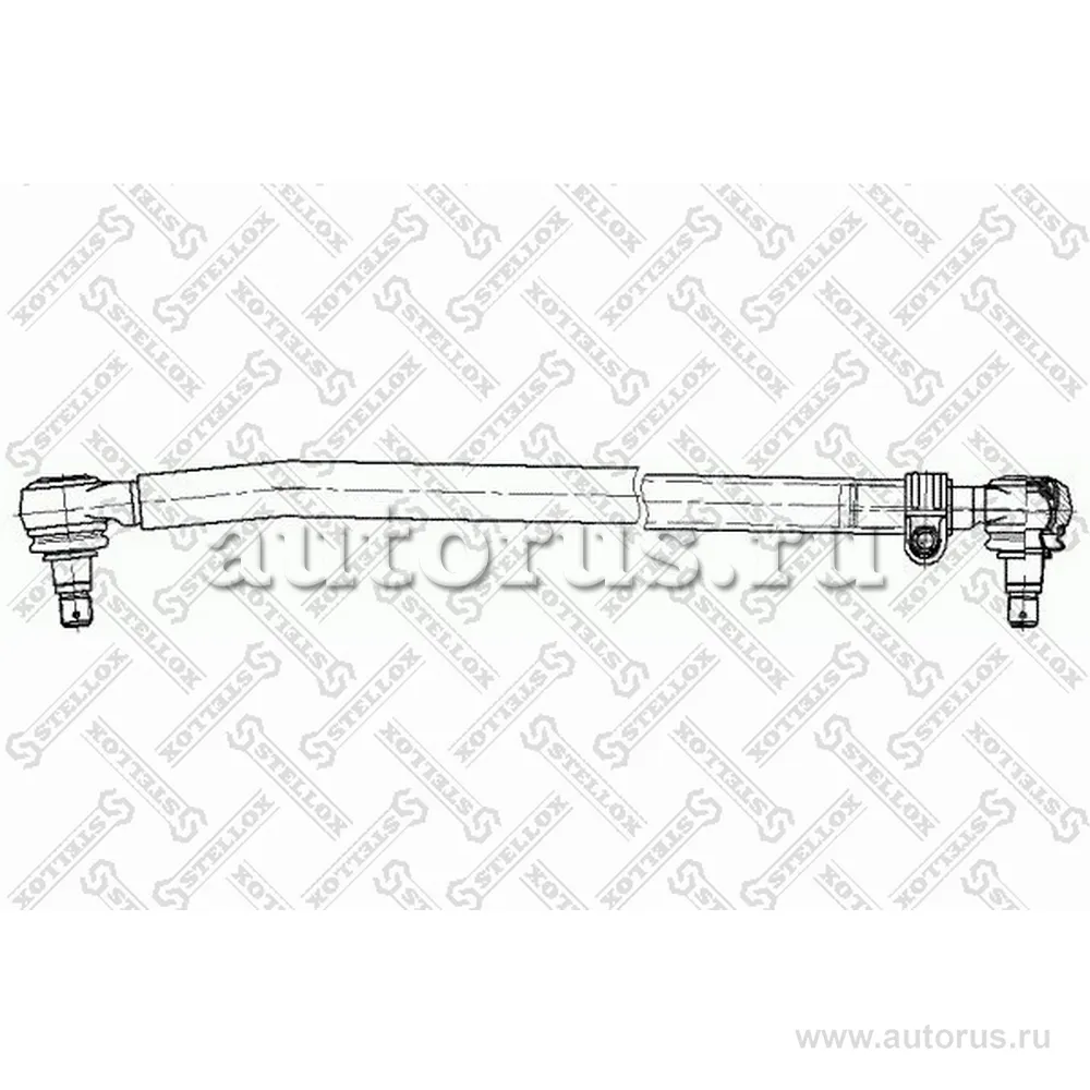 Тяга рулевая прод L 785/740 d 34 изг-1 MAN G/G90 STELLOX 84-35001-SX