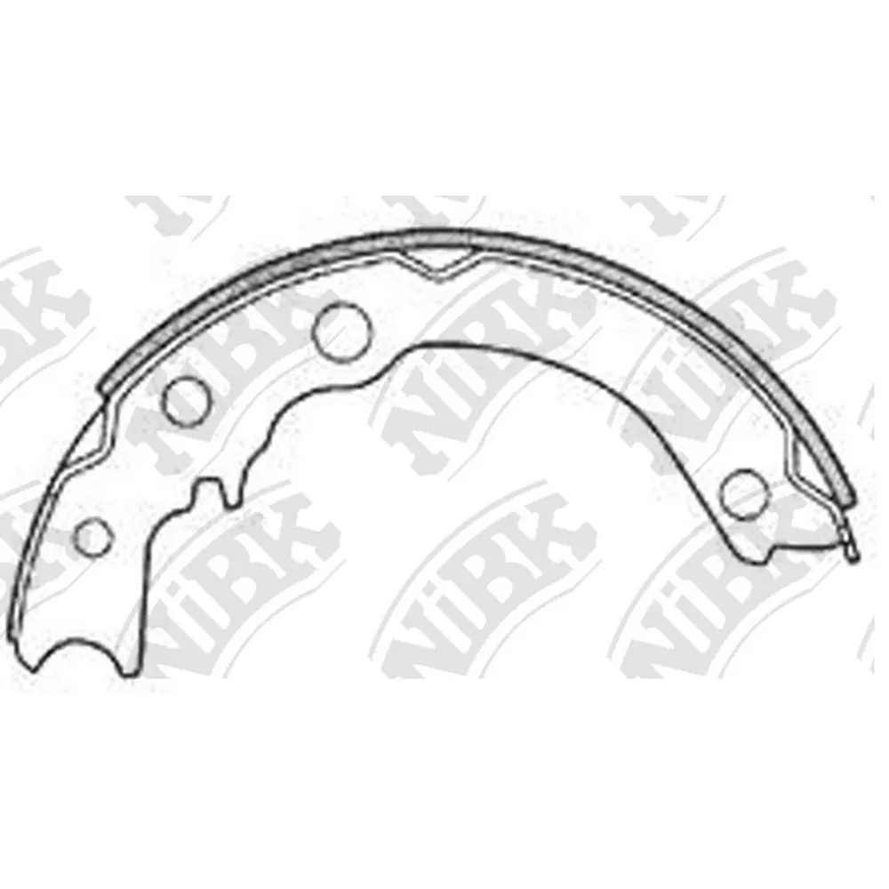 Колодки тормозные NIBK FN3384