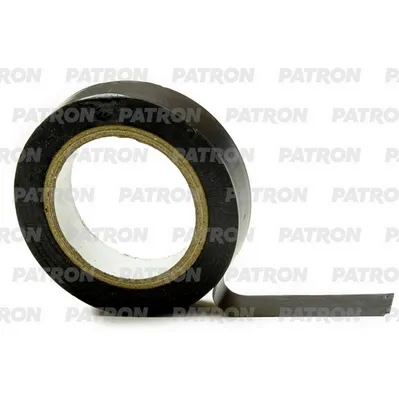 Изолента ПВХ, 12 мм х 10 м, черная PATRON PAT8152