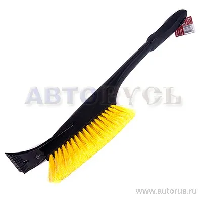 Щетка для очистки снега со скребком и пластиковой ручкой 59 см BOLK BK01090