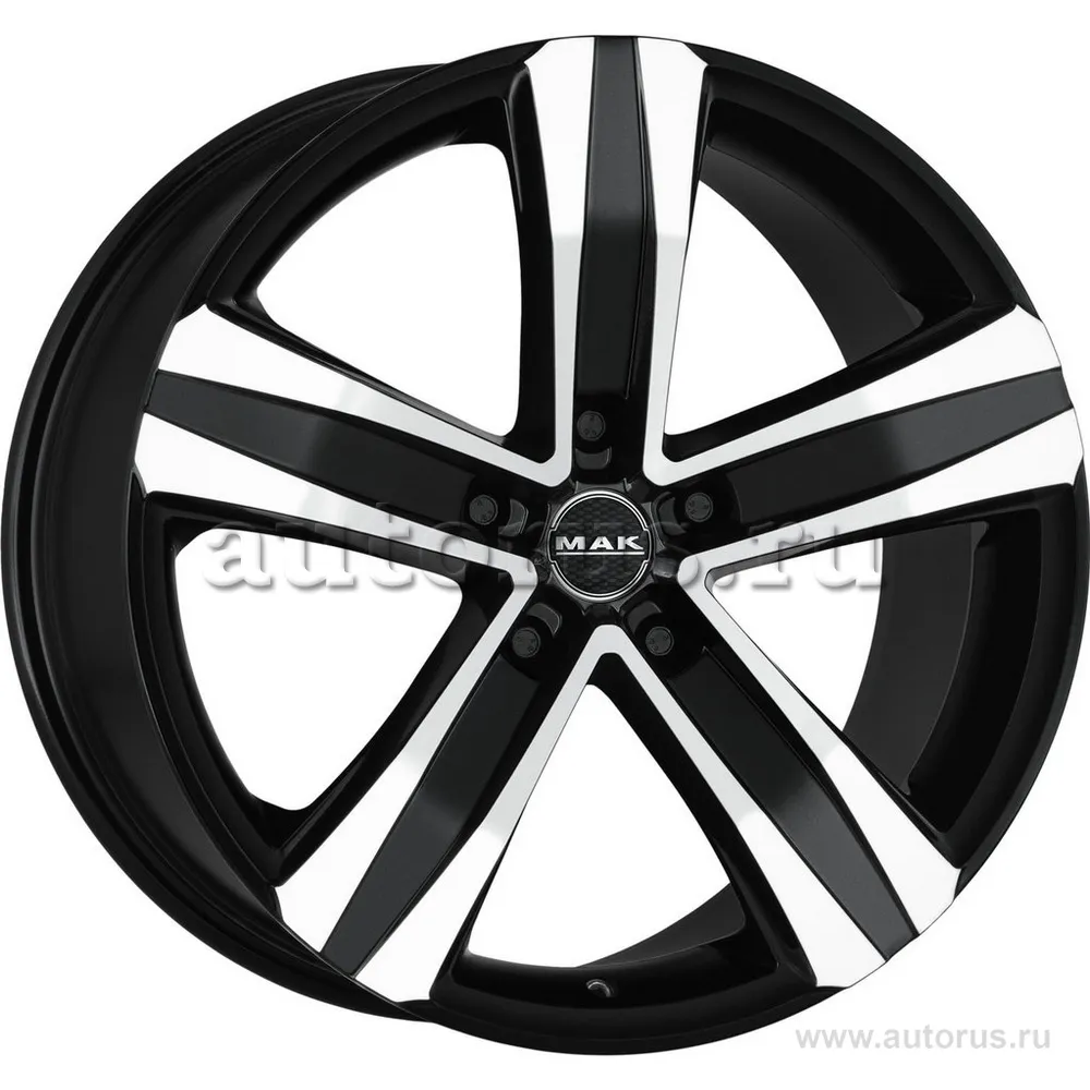 Диск литой R17 7J 5x160/65.1 ET60 MAK Stone 5 3 Black Mirror F70705T3BM60TGX
