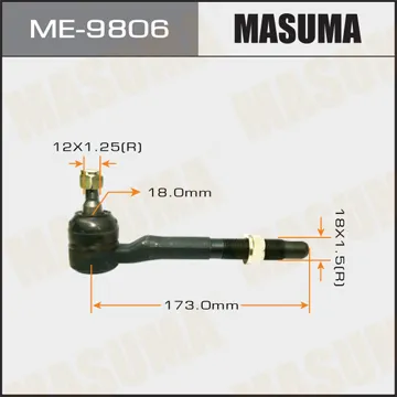 Наконечник TOYOTA RAV4 MASUMA ME-9806