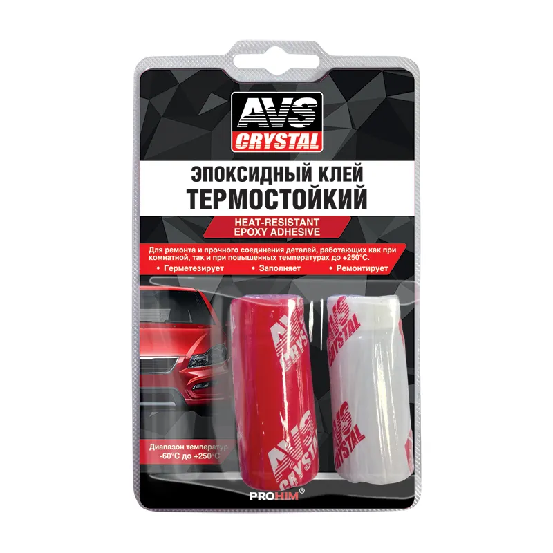Клей! эпоксидный (термостойкий) 80гр AVS A78320S