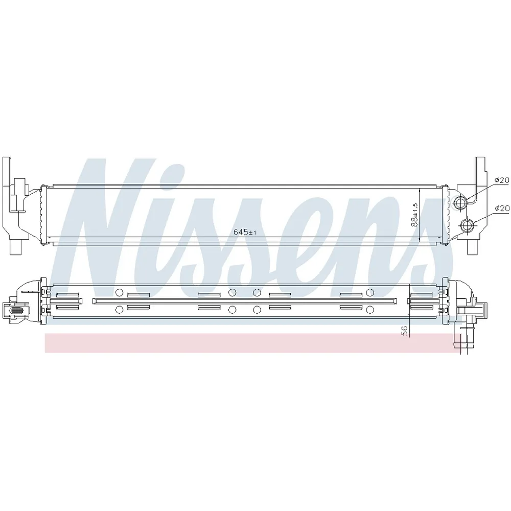 Радиатор VW-POLO 09- NISSENS 65331