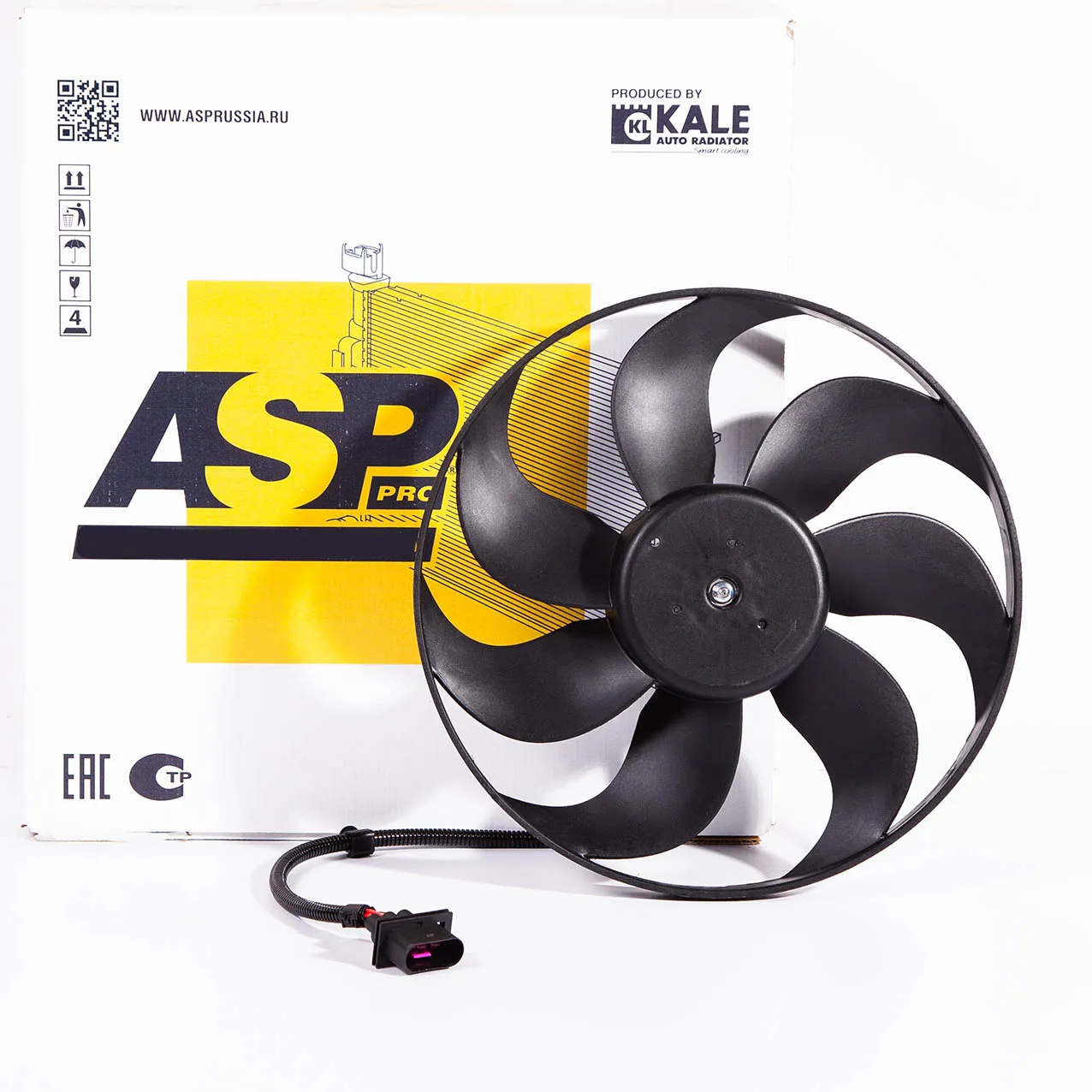 Электровентилятор радиатора ASP AL50857