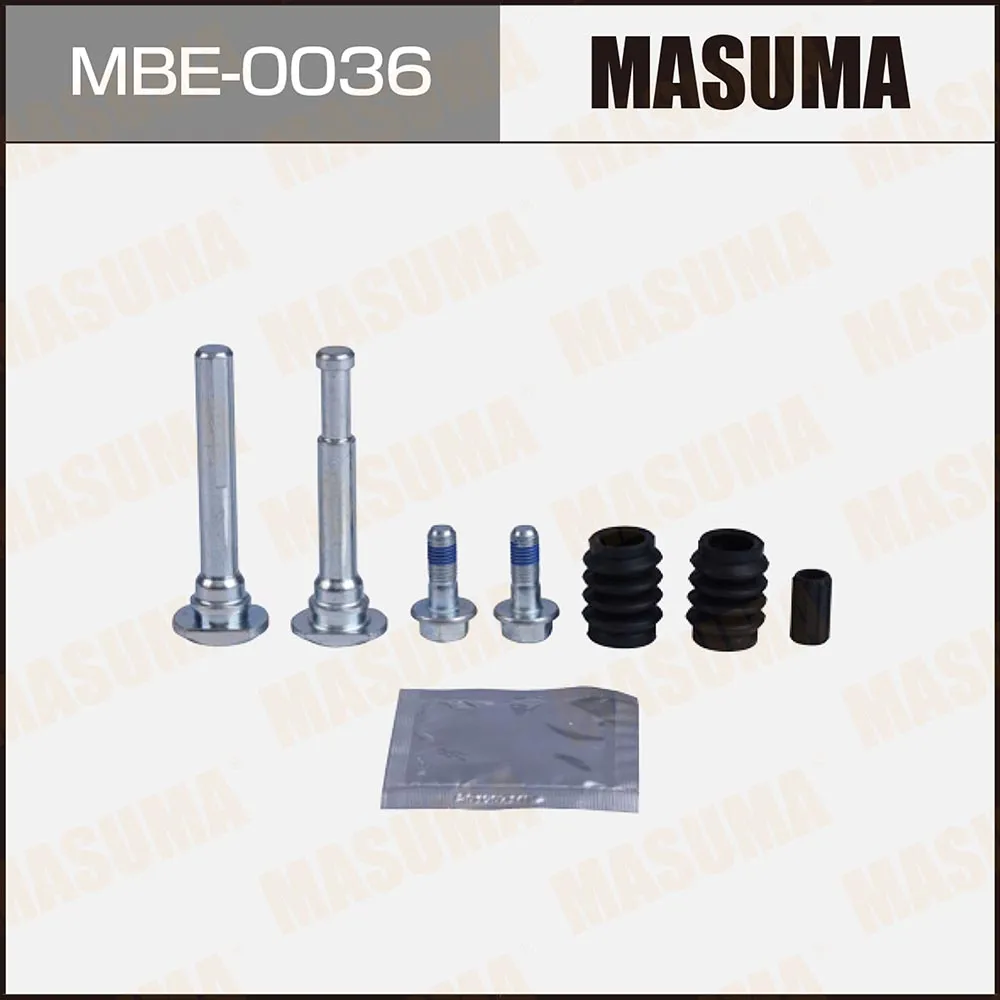 Ремкомплект направляющих тормозного суппорта MASUMA, 810015 rear MASUMA MBE0036