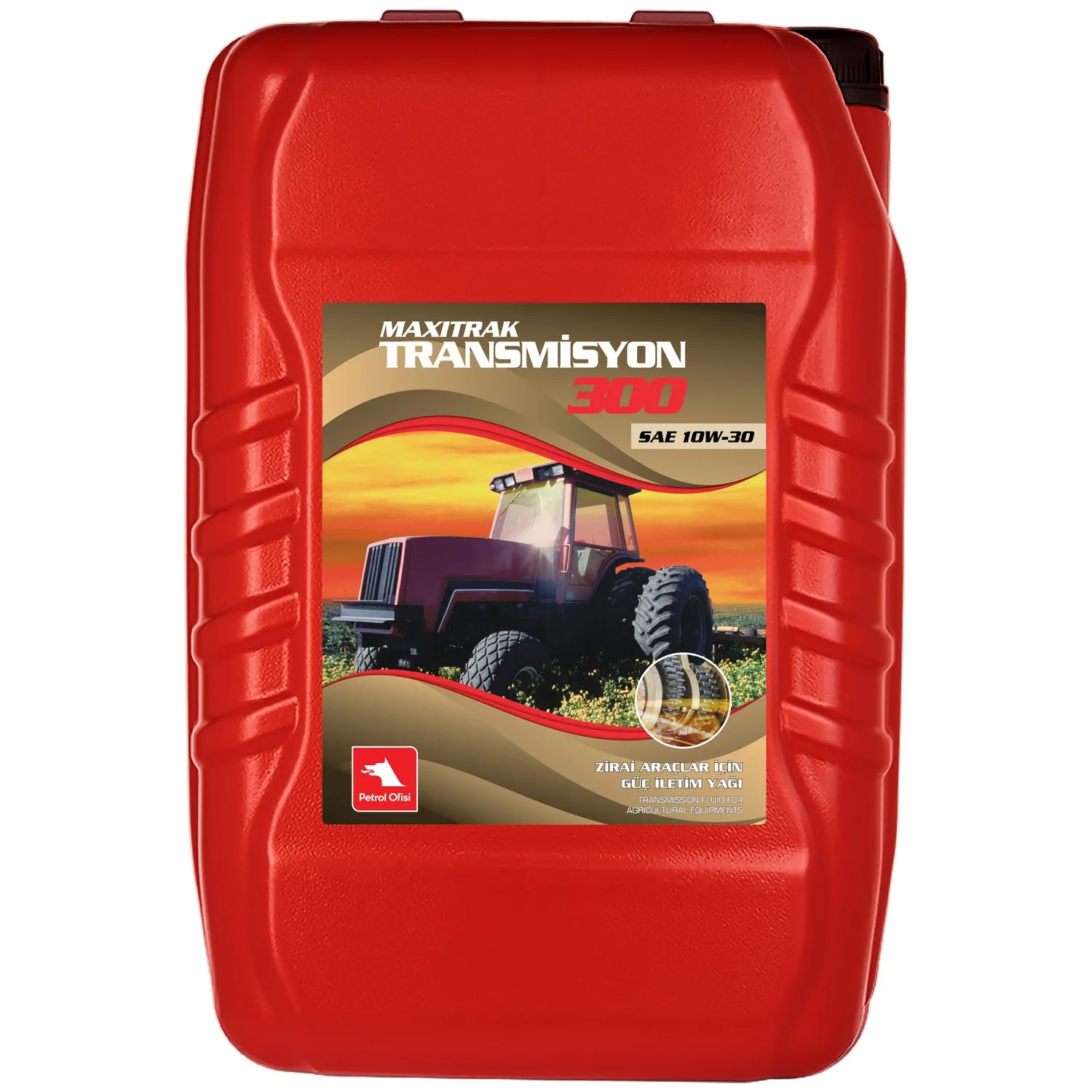 Масло трансмиссионное Petrol Ofisi MAXITRAK TRANSMISYON 300 17,5 кг 400000541