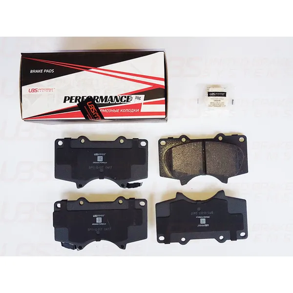 Колодки тормозные TOYOTA LAND CRUISER 120/150 02-/10-/MITSUBISHI PAJ UBS BP1110017
