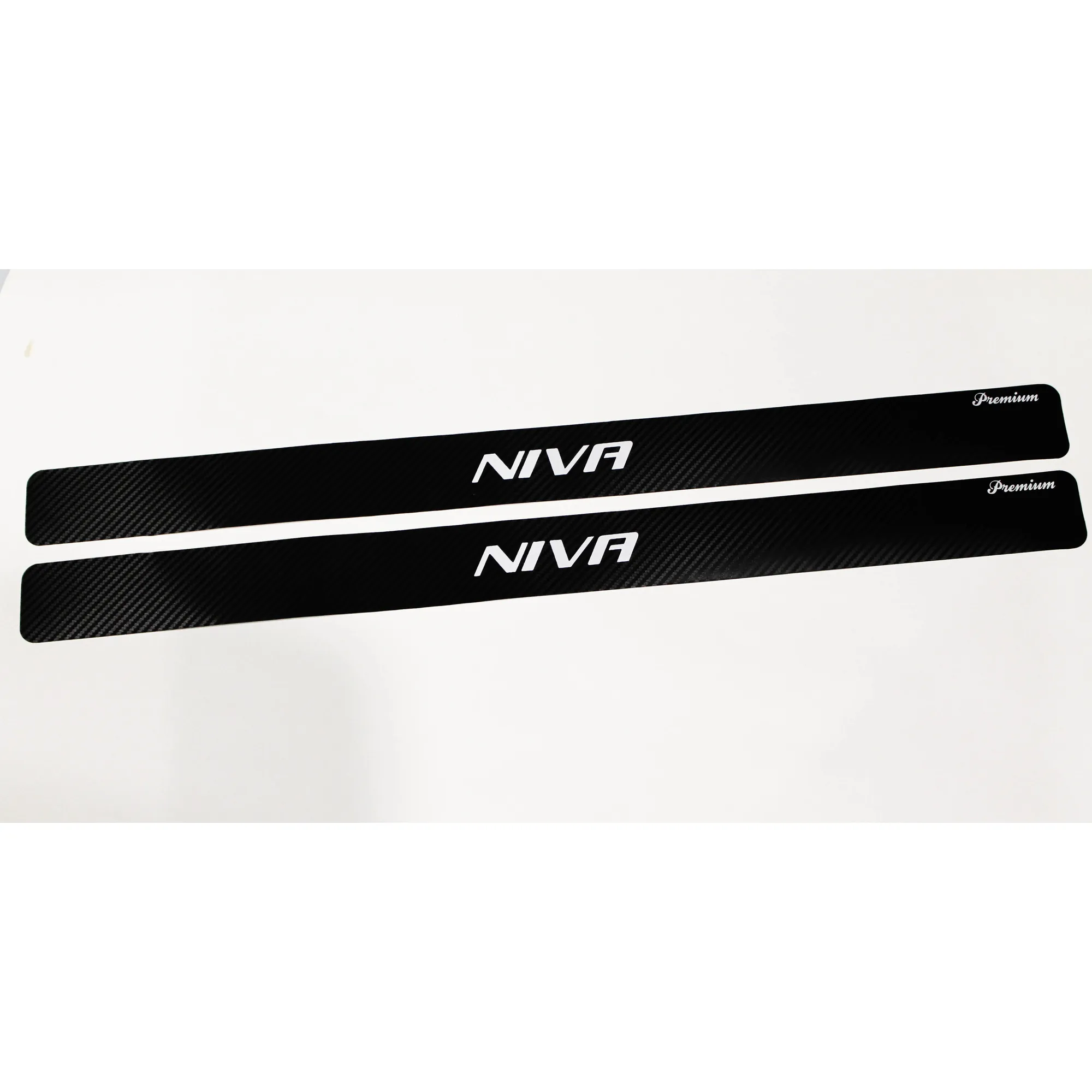 Наклейки на пороги NIVA 4х4 ДЛИННЫЕ Пленка BLACK ЛАДЬЯ 555.15.85(st.bl)