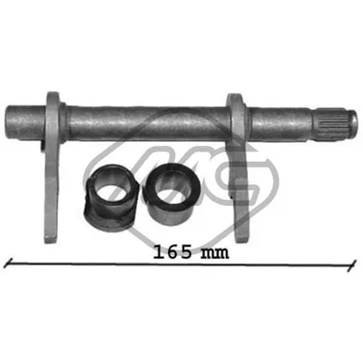 Возвратная вилка системы сцепления ALFA ROMEO / FIAT / LANCIA 1.6-1.9JTD L=165MM Metalcaucho 05707