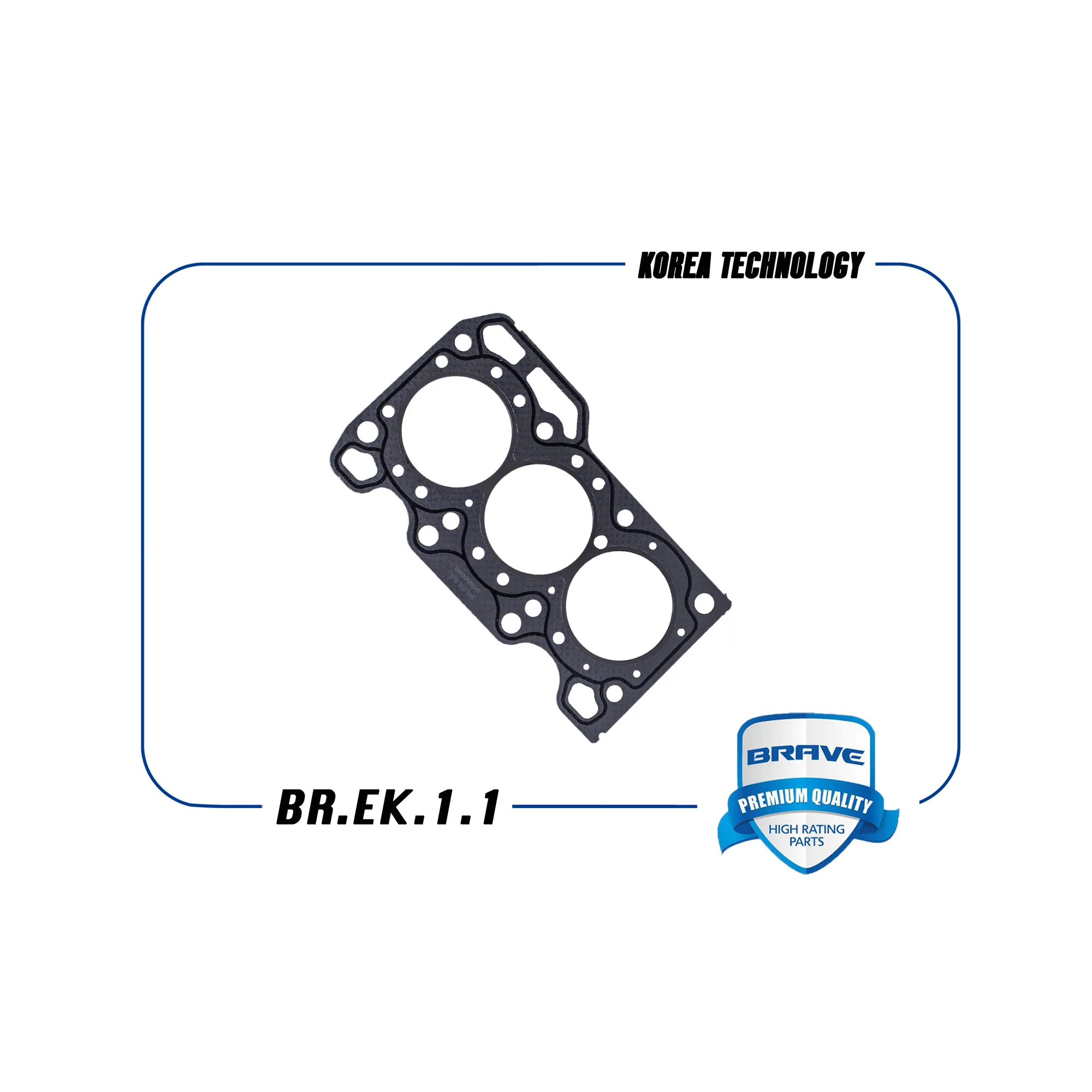 Прокладка ГБЦ Асбест Daewoo Matiz BRAVE BR.EK.1.1