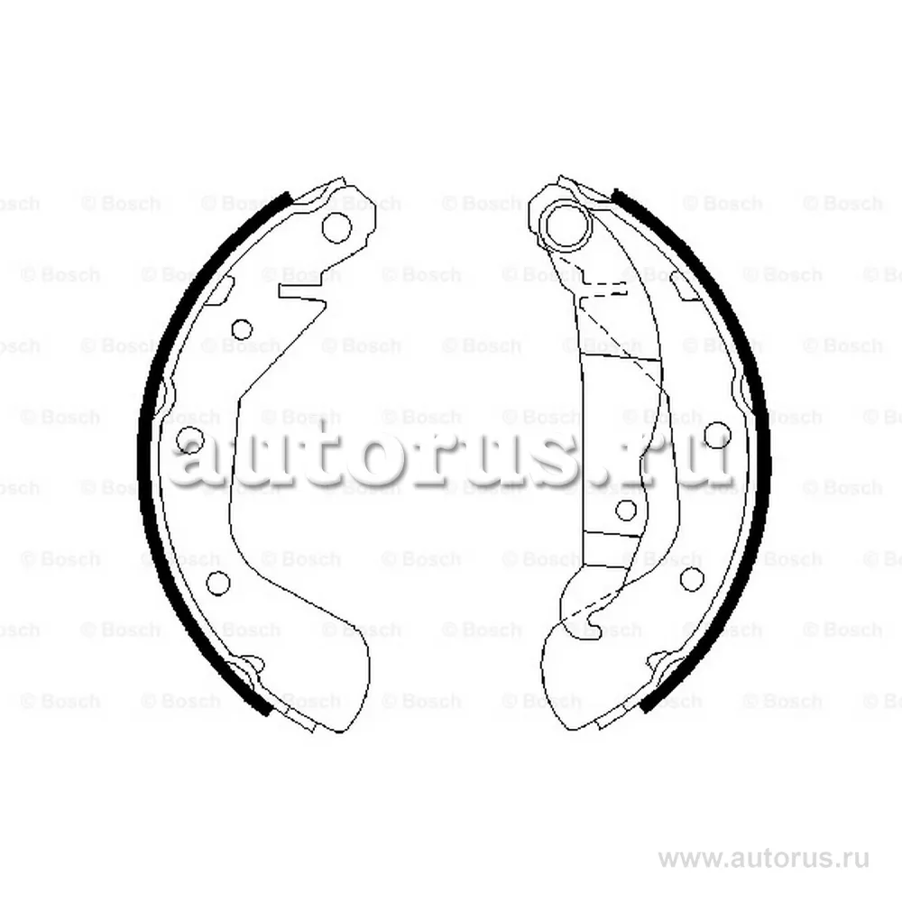 Колодки торм.бар.OPEL ASTRA 91-98CORSA 82-00TIGRA 94-00