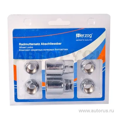 Секретки колесные гайка M12x1.25x21 С19 HOM 006-K7 HERZOG HOM 006K-7