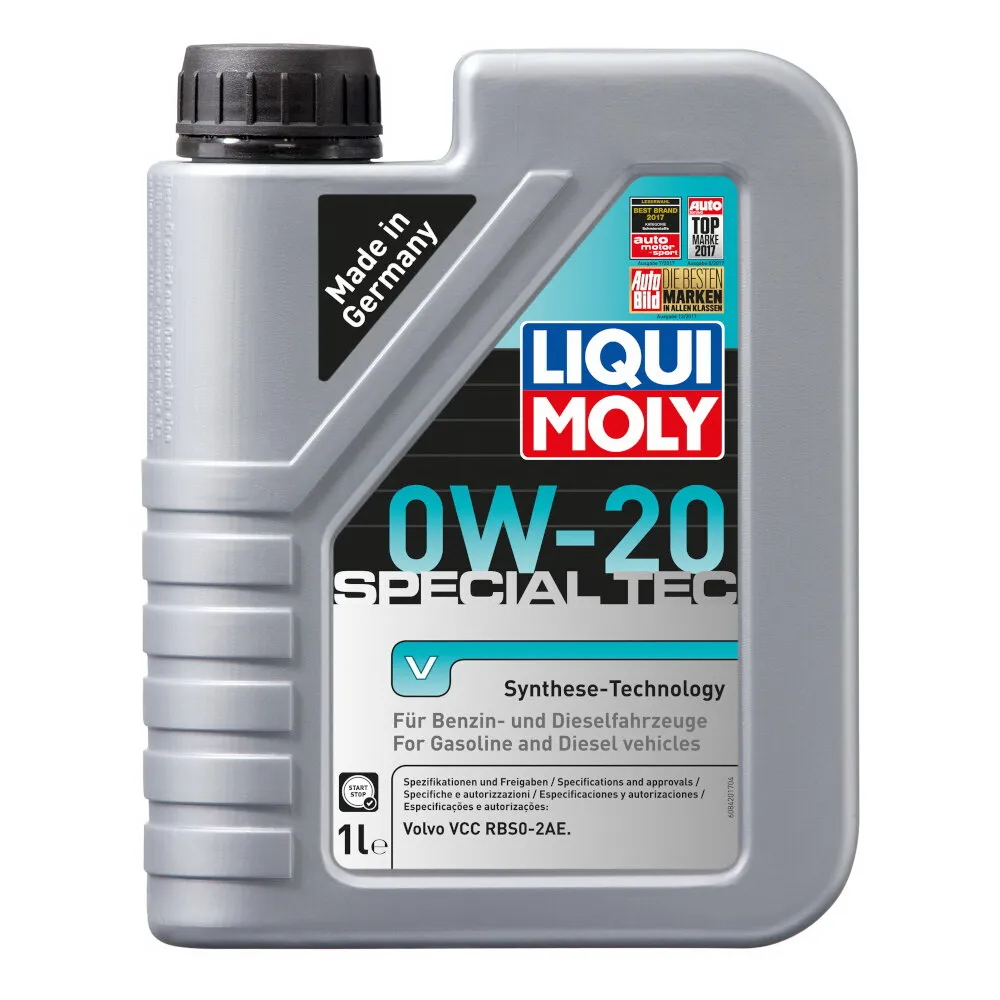 Масло моторное LIQUI MOLY Special Tec V 0W-20 синтетическое 1 л 20631