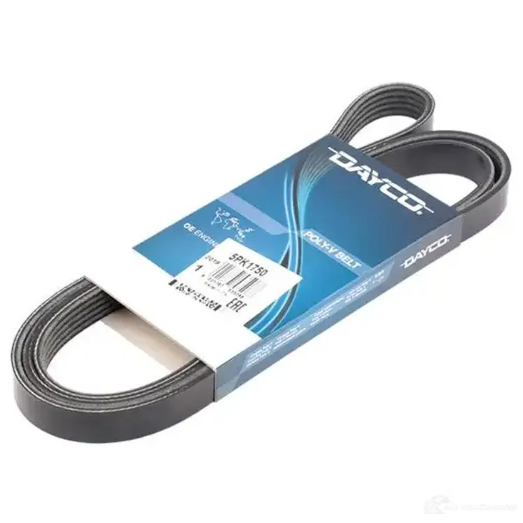 Ремень поликлин RN Logan Sandero Symbol Megane 1.4 1.6 MT (ALT, PS AC) DAYCO 5PK1750