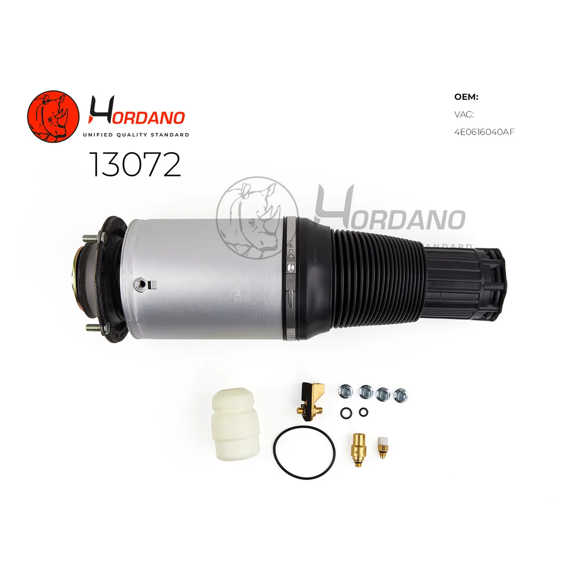 Передний пневмобаллон AUDI A8 D3 (2003-2010) Hordano 13072