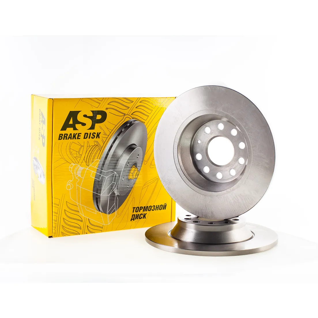 Диск тормозной задний VAG A3/Q3/TT/ARTEON/GOLF7/PASSAT8/TIGUAN/KODIAQ ASP 410210