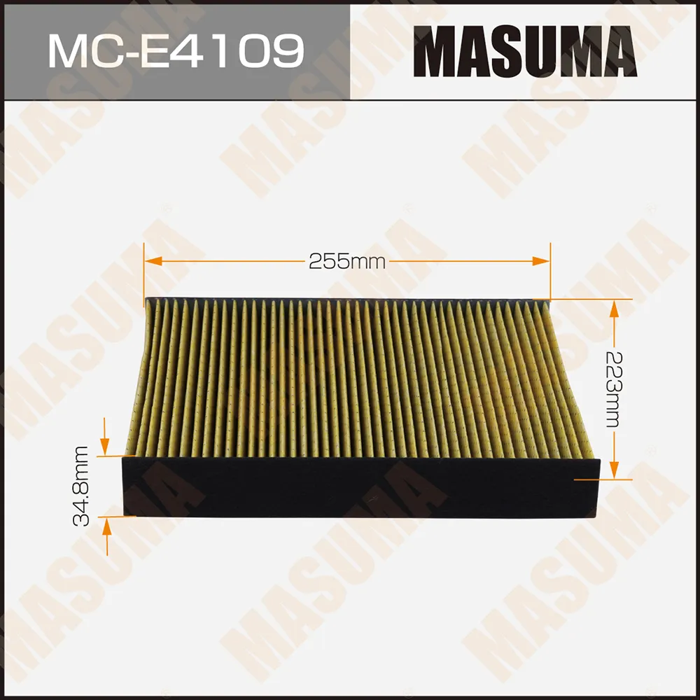 Салонный фильтр AC0198 AUDI A1, SKODA RAPID 11- (1/60) MASUMA MCE4109