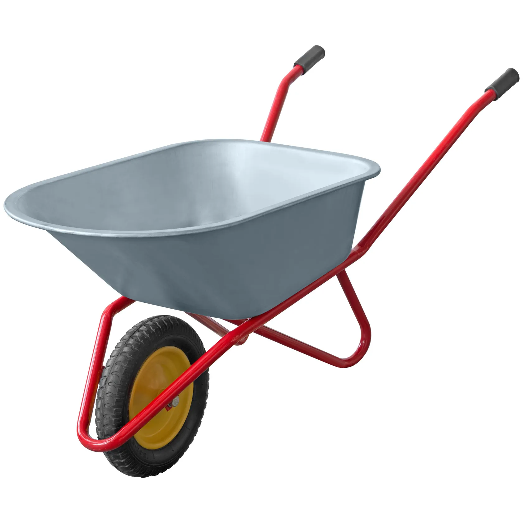 Тачка строительная, 90 л, грузоподъемность 120 кг KУРС 77607