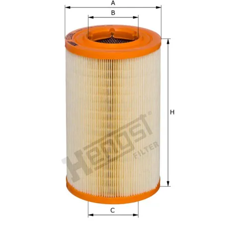 Фильтр воздушный CITROEN JUMPER 94-02, JUMPER 02 -, JUMPER автобус 94-02, JUMPER автобус 02 -, JUMPE HENGST E328L