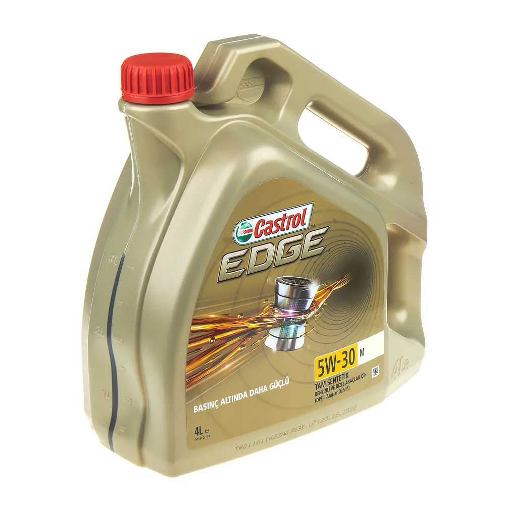 Масло моторное CASTROL EDGE M 5W-30 синтетическое 4 л 15C439