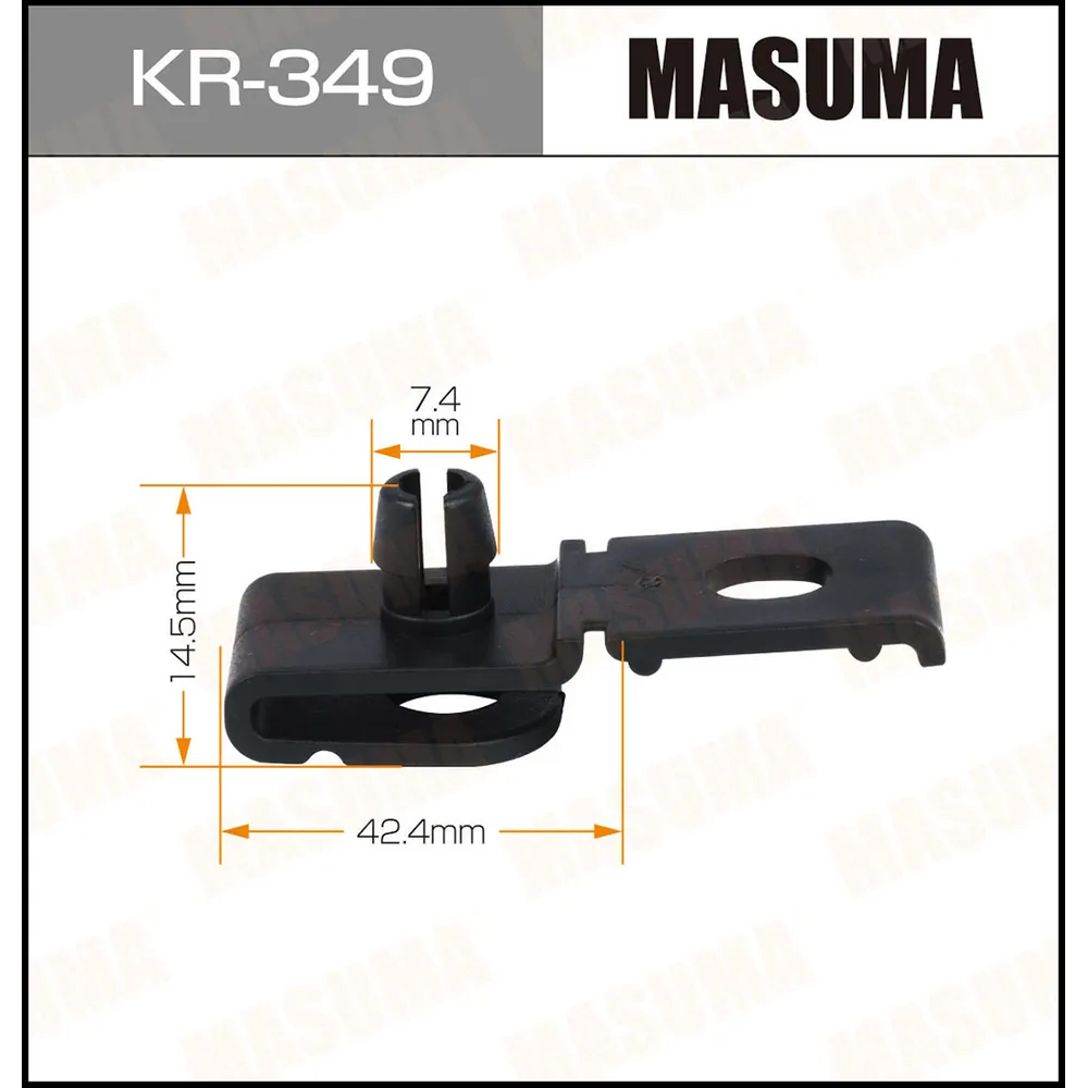Клипса универс. MASUMA KR-349