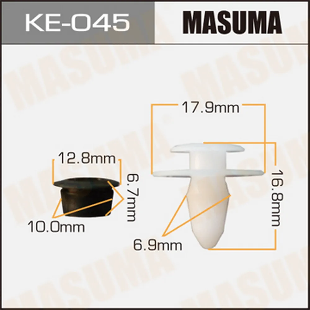Клипса vw golf,jetta,passat iiiiv 88-97 MASUMA KE045