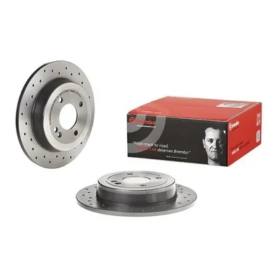 Диск тормозной XTRA задний BREMBO 08C1721X