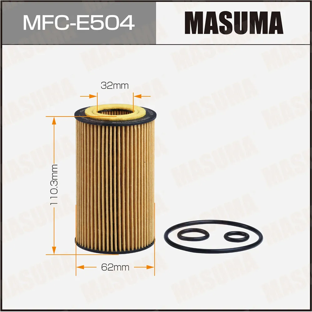 Фильтр масляный MASUMA MFCE504